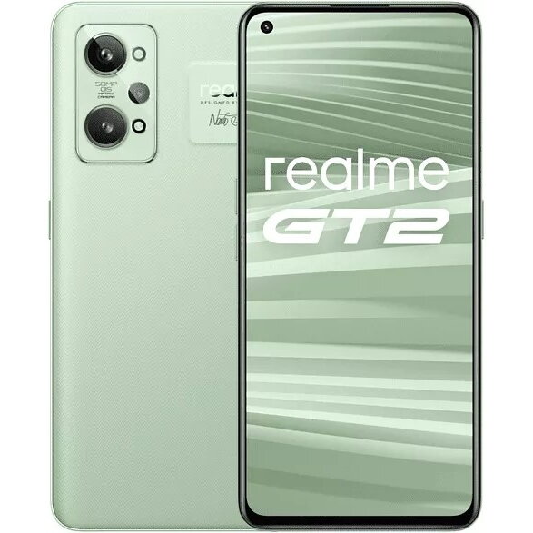 Realme GT2 DS Paper Green 5G/6.62/OC/12GB/256GB/16MP/50MP+8MP+2MP/5000mAh "5999878" (timbru verde 0.45 lei)