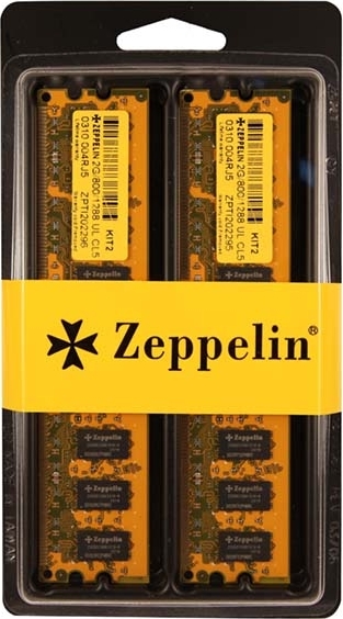 MEMORIE DDR Zeppelin DDR3 16GB frecventa 1333 Mhz, (kit 2x 8GB) dual channel kit retail "ZE-DDR3-16G1333-KIT"