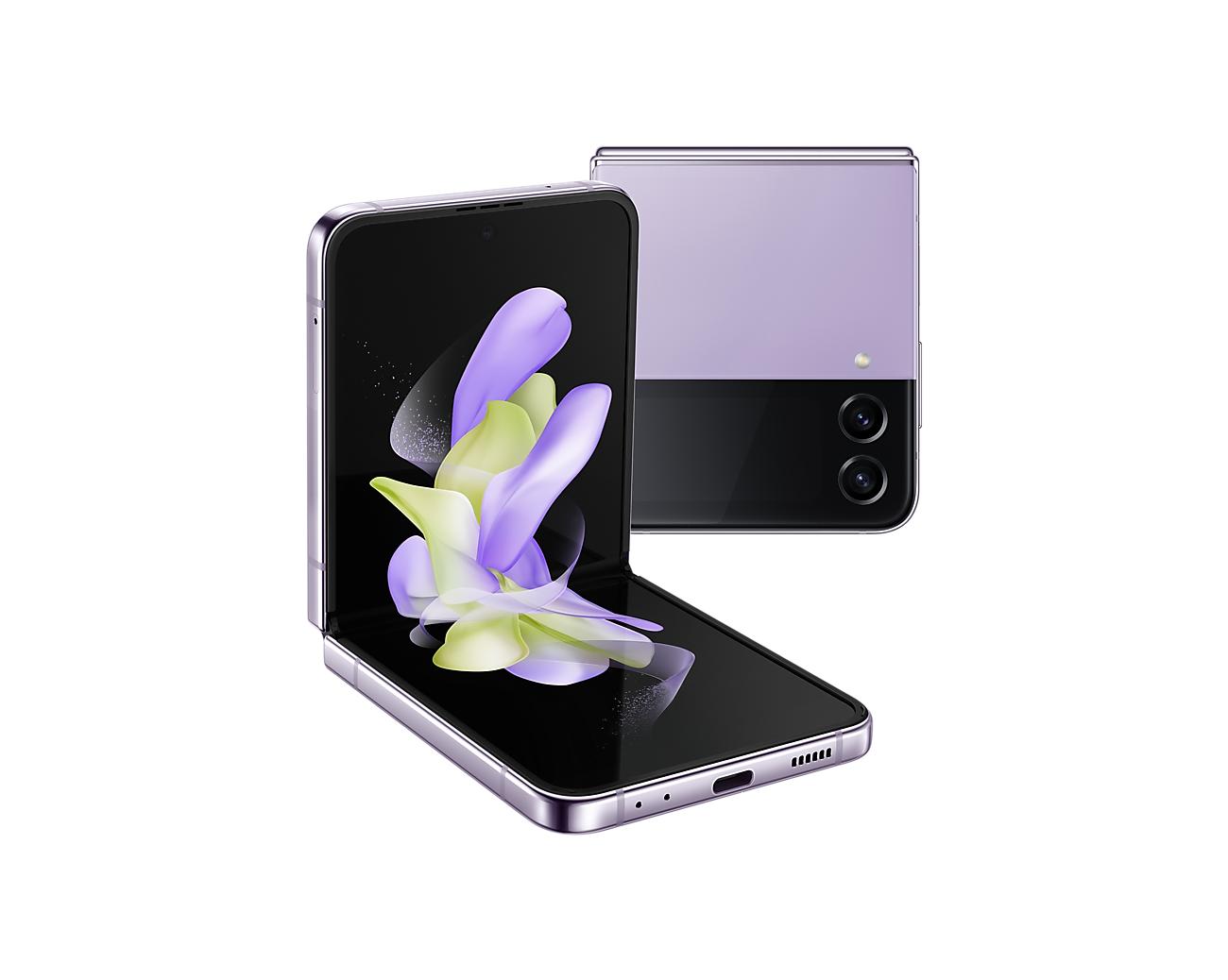 Samsung Galaxy Z Flip4 DS Bora Purple 5G/6.7/OC/8GB/512GB/10MP/12MP+12MP/3700mAh "SM-F721BLVPEUE" (timbru verde 0.45 lei)