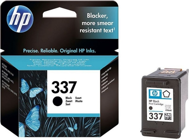 Cartus Cerneala Original HP Black, nr.337, pentru DJ460C|5940|6980|2570|2575|8050|8750, , (timbru verde 0.15 lei), "C9364EE"