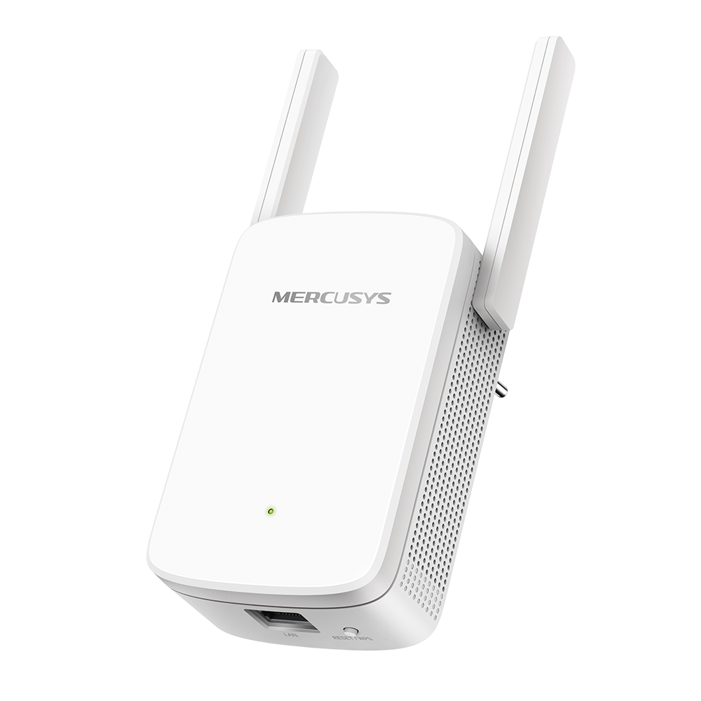 RANGE EXTENDER MERCUSYS wireless AC1200Mbps, 1 x 10/100Mbps RJ45, 2 ant ext, dual band 2.4Ghz si 5Ghz, "ME30" (timbru verde 2 lei)