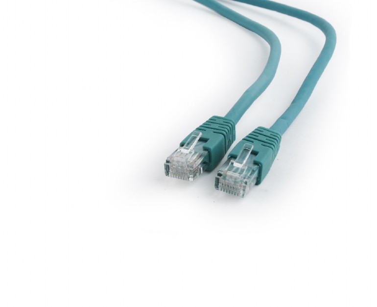 PATCH CORD UTP GEMBIRD Cat6, cupru-aluminiu, 0.25 m, verde, AWG26, "PP6U-0.25M/G" (timbru verde 0.08 lei)