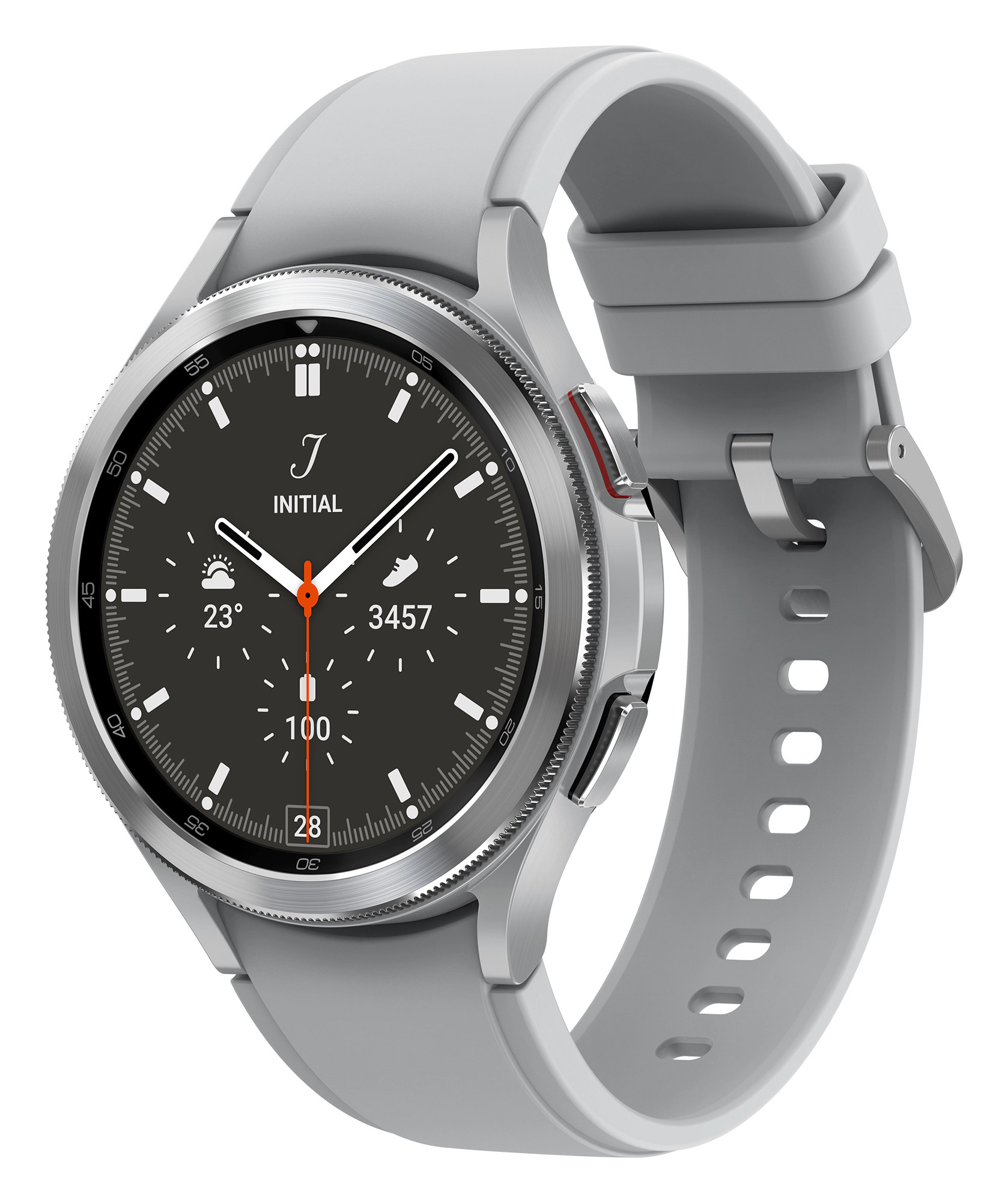 Smartwatch Samsung SM-R890 Galaxy Watch 4 Classic (46mm) Silver, "PHT15115"(timbru verde 0.18 lei)