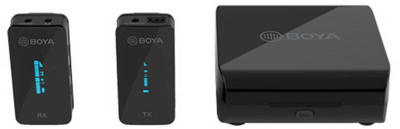 Boya Linie Wireless cu Lavaliera (TX+RX) "BY-XM6-K1" (timbru verde 0.18 lei)