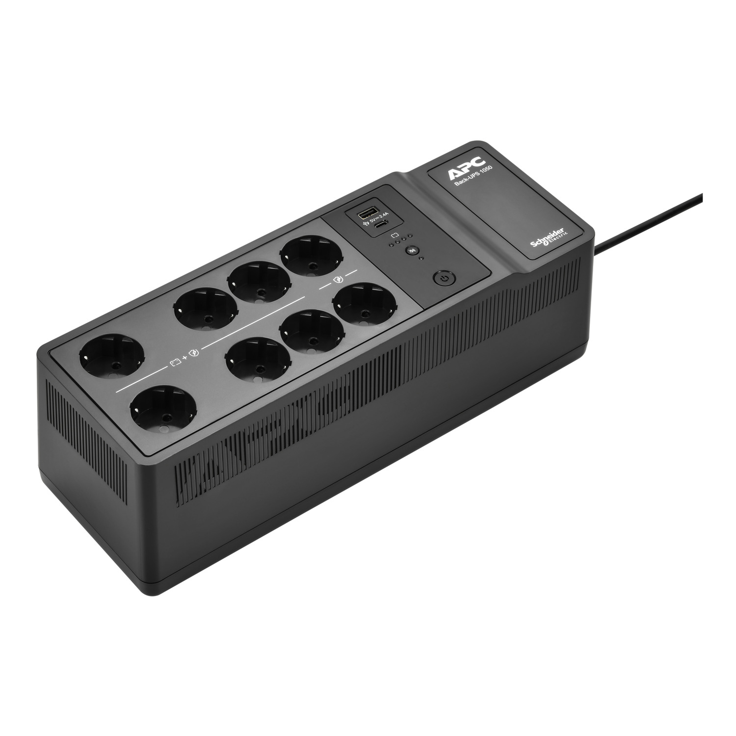 APC Back-UPS 1050VA 8 schuko outlets "BE1050G2-GR" (timbru verde 11 lei)