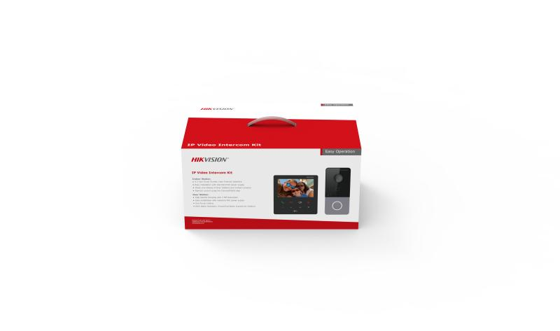 KIT VIDEOINTERON IP 1FAMILIE "DS-KIS606-P" (timbru verde 0.8 lei)