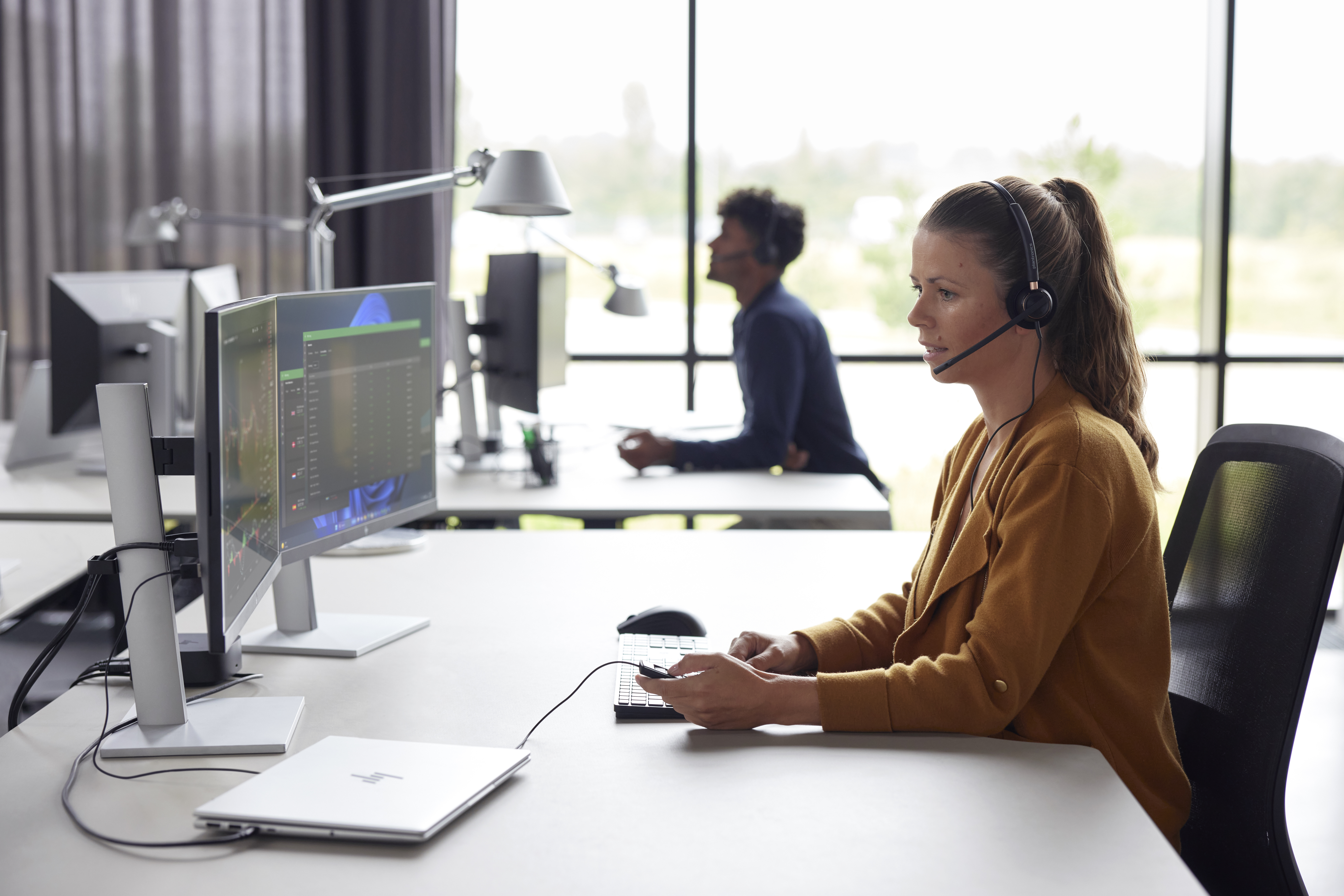 Poly EP 525 -M Stereo w/USB-A Headset"783R2AA" - imagine 3