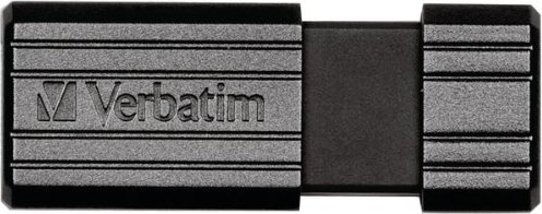 MEMORIE USB VERBATIM PINSTRIPE 8GB USB 2.0 NEGRU "49062" (TIMBRU VERDE 0.03 LEI)