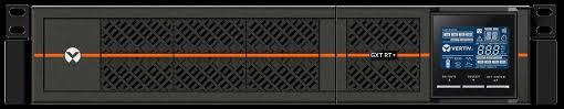 UPS Vertiv "GXT RT+", Online, Tower/rack, 900 W, fara AVR, IEC x 6, display LCD, back-up 1 - 10 min. "GXTRT-1000IRT2UXL" (timbru verde 11 lei)