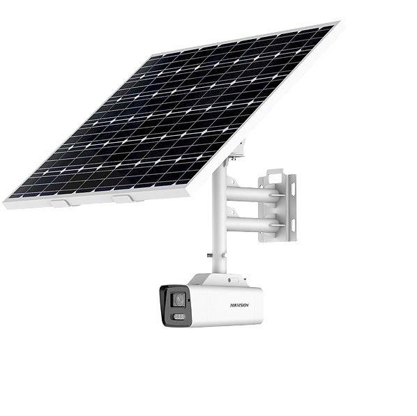 CAMERA BULLET 4K SOLAR POWER 4G COLORVU, "DS2XS6A87G1LC32S80" (timbru verde 0.8 lei)