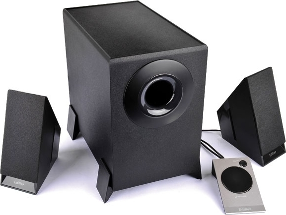 BOXE EDIFIER 2.1, RMS:8.5W(2x2W,1x4.5W),telecomanda pe fir,black;raport semnal-zgomot:85dBA,frecv rasp-sateliti:150Hz-20kHz,subwoofer:20Hz -170kHz, black,"M1360"-392150 M1360 (timbru verde 4.00 lei)