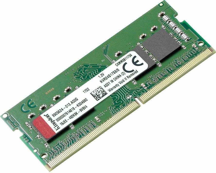 SODIMM Kingston, 8GB DDR4, 2400 MHz, "KVR24S17S8/8"
