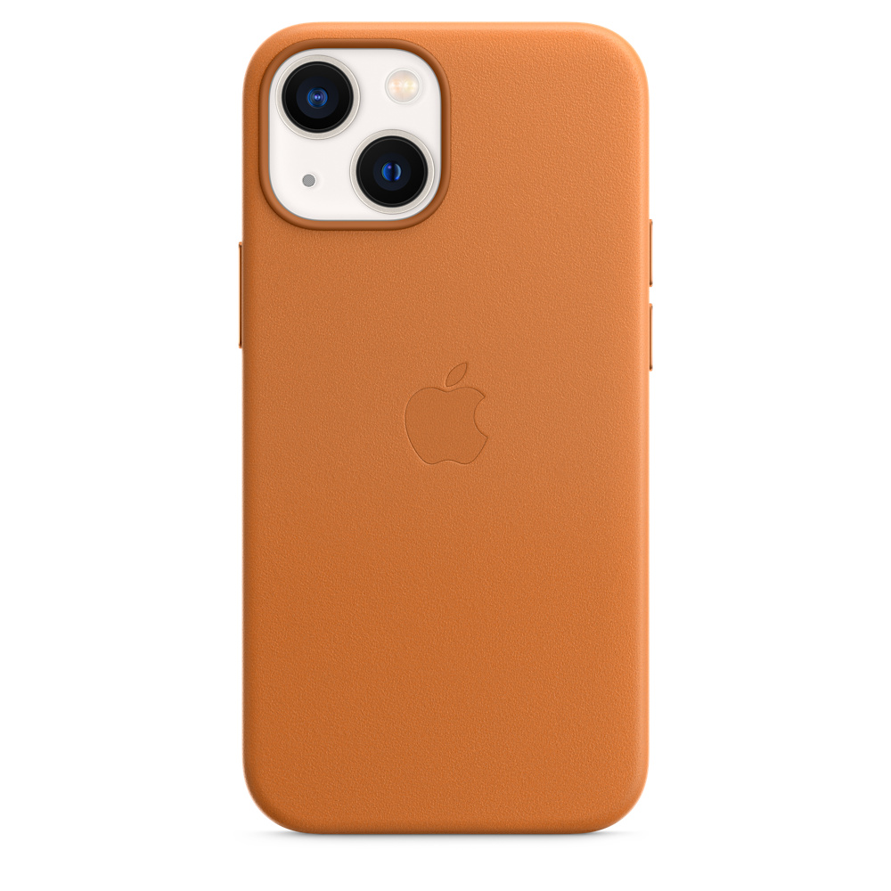 HUSA Smartphone Apple, pt iPhone 13 mini, tip back cover (protectie spate) cu MagSafe, piele, MagSafe, maro, "mm0d3zm/a"