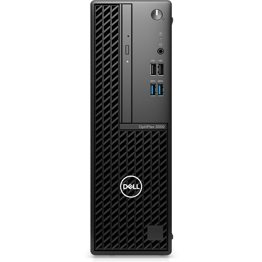 DELL OptiPlex 3000 i3-12100 SFF Intel Core i3 8 GB DDR4-SDRAM 256 GB SSD Windows 11 Pro PC Black, "N004O3000SFFAC_VP" (timbru verde 7 lei)