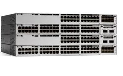 SWITCH CISCO, porturi Gigabit x 48, managed, rackabil, carcasa metalica, "C9300-48P-A" (timbru verde 2 lei)