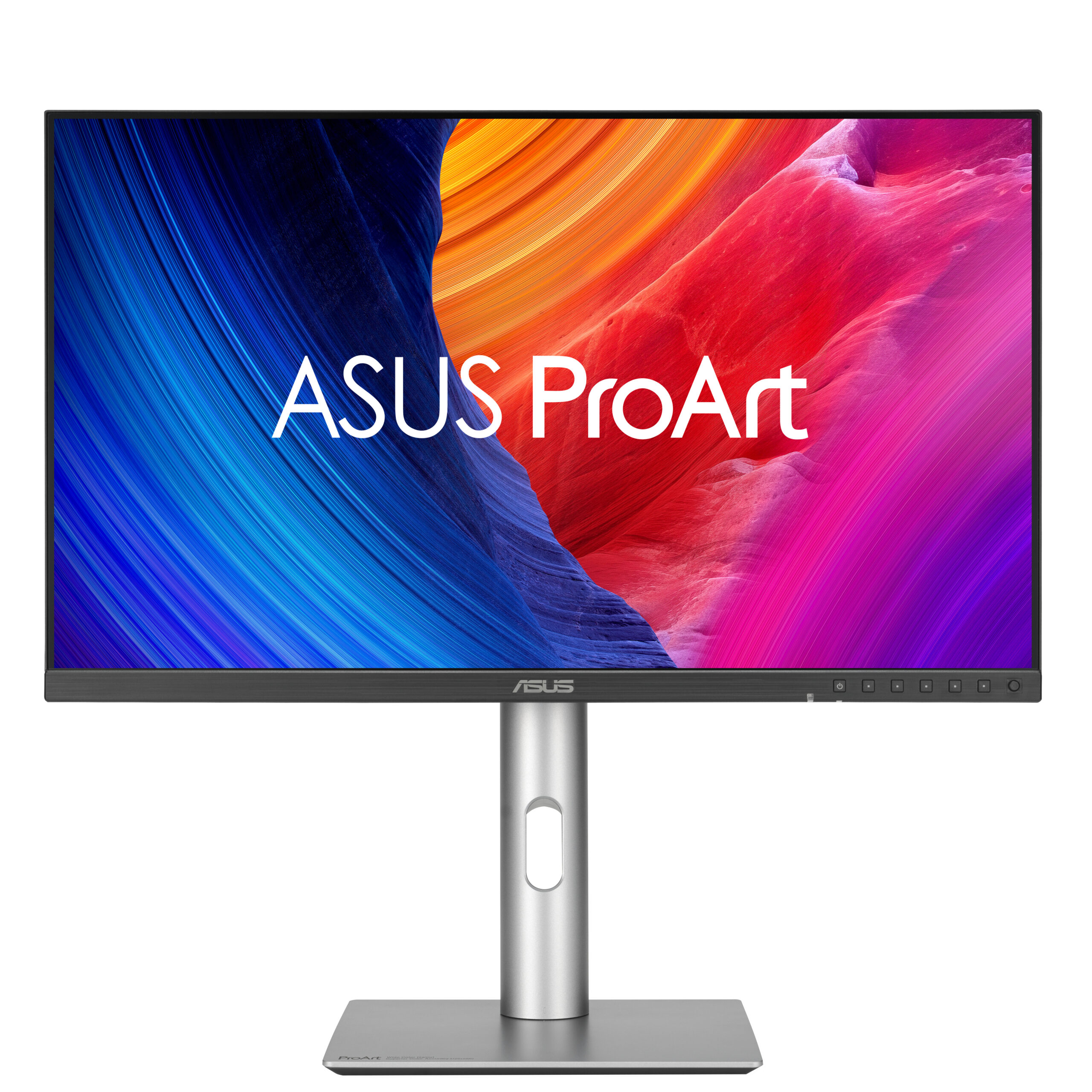 Monitor IPS LED ASUS 27" PA27JCV, 5120 x 2880, HDMI, DisplayPort, Boxe, Pivot (Negru/Argintiu) "90LM0AL0-B01K70" (timbru verde 7 lei)