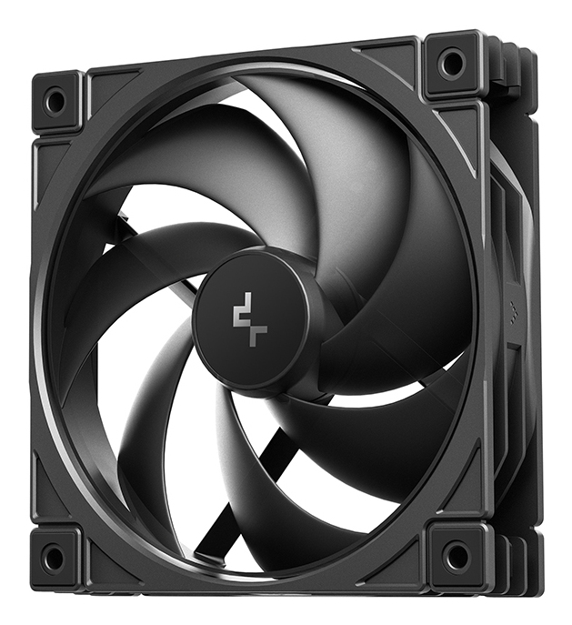 Set 3 ventilatoare DeepCool "FD12 V2 3IN1", 120mm, 500 - 2500 RPM, hydro bearing, 79 cfm, 4-Pin PWM, negru, "R-FD12V2-BKNPN3-G" - imagine 2