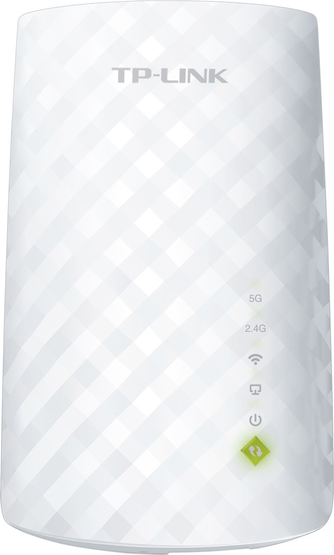 RANGE EXTENDER TP-LINK wireless 750Mbps, 1 port 10/100Mbps, 3 antene interne, dual band AC750, 2.4GHz & 5GHz "RE200" (timbru verde 0.8 lei) 45505690
