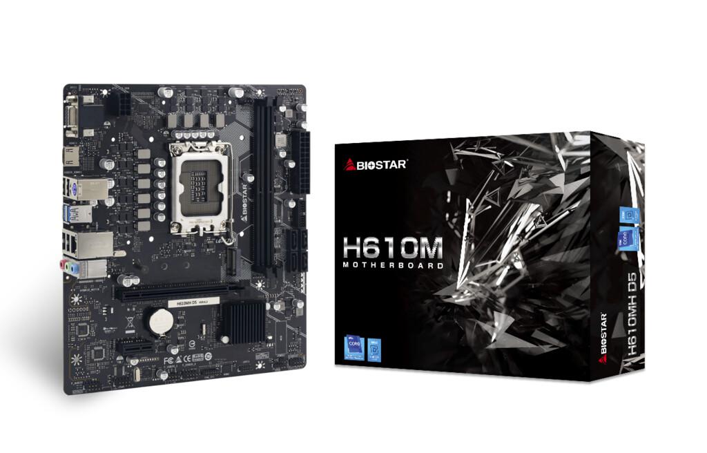 MB BIOSTAR H610MHP D5 6.2 LGA1700 DDR5 "H610MH D5"
