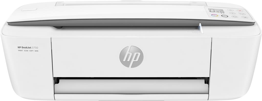 Multifunctional Inkjet Color HP DeskJet 3750 All-in-One,A4,Functii:Impr|Scan|Cop,Viteza Print Mono:7.5 ppm,Viteza Print color:5.5 ppm,Conectiv:USB|WiFi,Duplex:Nu ,ADF:Nu(timbru verde 4 lei) "T8X12B"