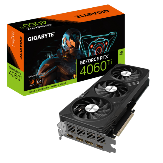 VGA GB GeForce RTX 4060TI GAMING OC "GV-N406TGAMING OC-16GD"