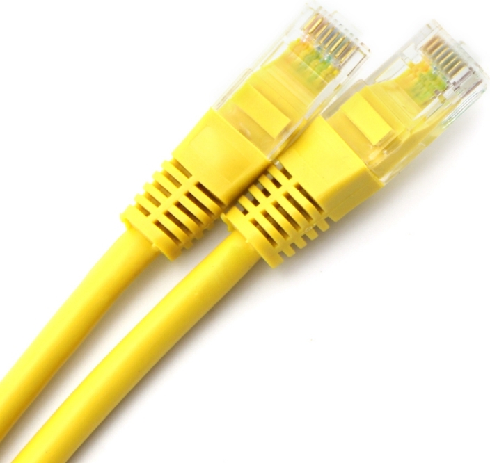 PATCH CORD UTP SPACER Cat5e, cupru-aluminiu, 0.5 m, galben, AWG26, "SP-PT-CAT5-0.5M-Y" (timbru verde 0.08 lei)