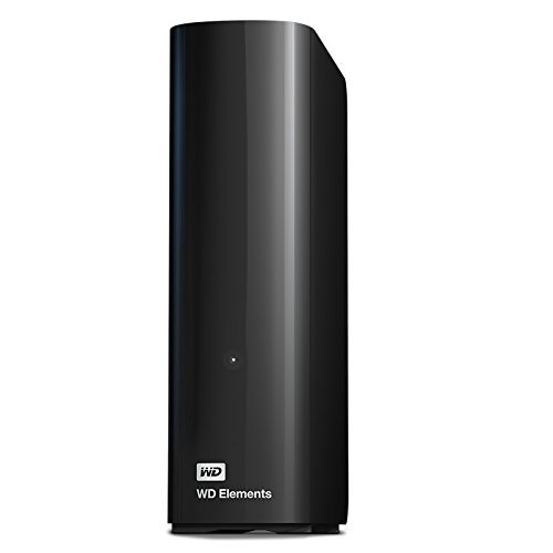 HDD extern WD 14 TB, Elements, 3.5 inch, USB 3.0, negru, "WDBWLG0140HBK-EESN" (timbru verde 0.8 lei)