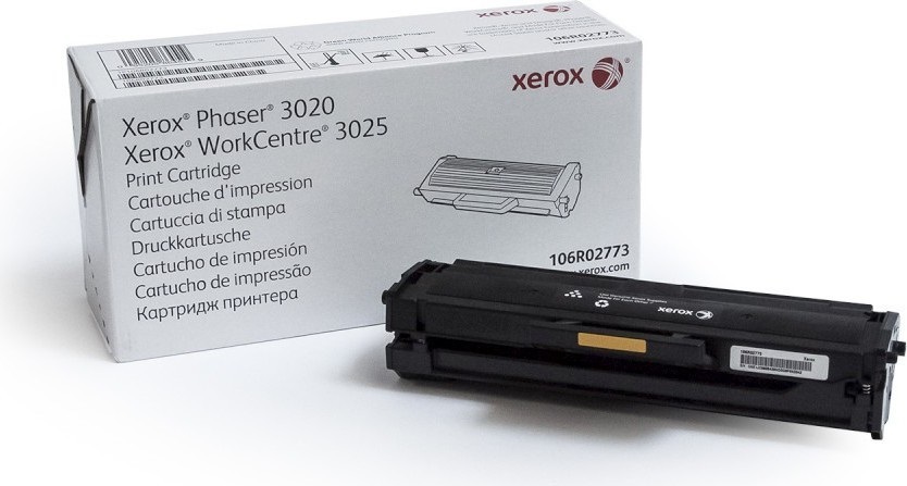 Toner Original Xerox Black, 106R02773, pentru Ph 3020|WC3025, 1.5K, (timbru verde 1.2 lei) , "106R02773"