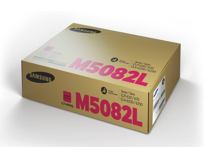 Toner Original Samsung Magenta, M5082L, pentru CLP-620|CLP-670, 4K, (timbru verde 1.2 lei) , "SU322A"