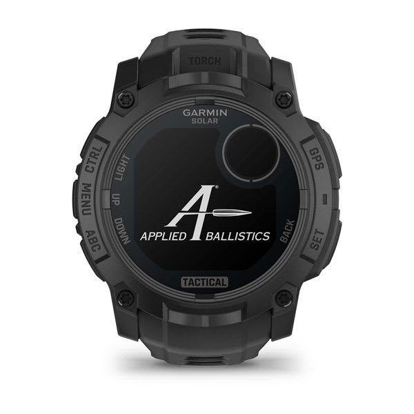 Smartwatch Instinct 3 50 mm, Solar, Tactical Edition, Black with Black Band "010-02935-50" - imagine 7