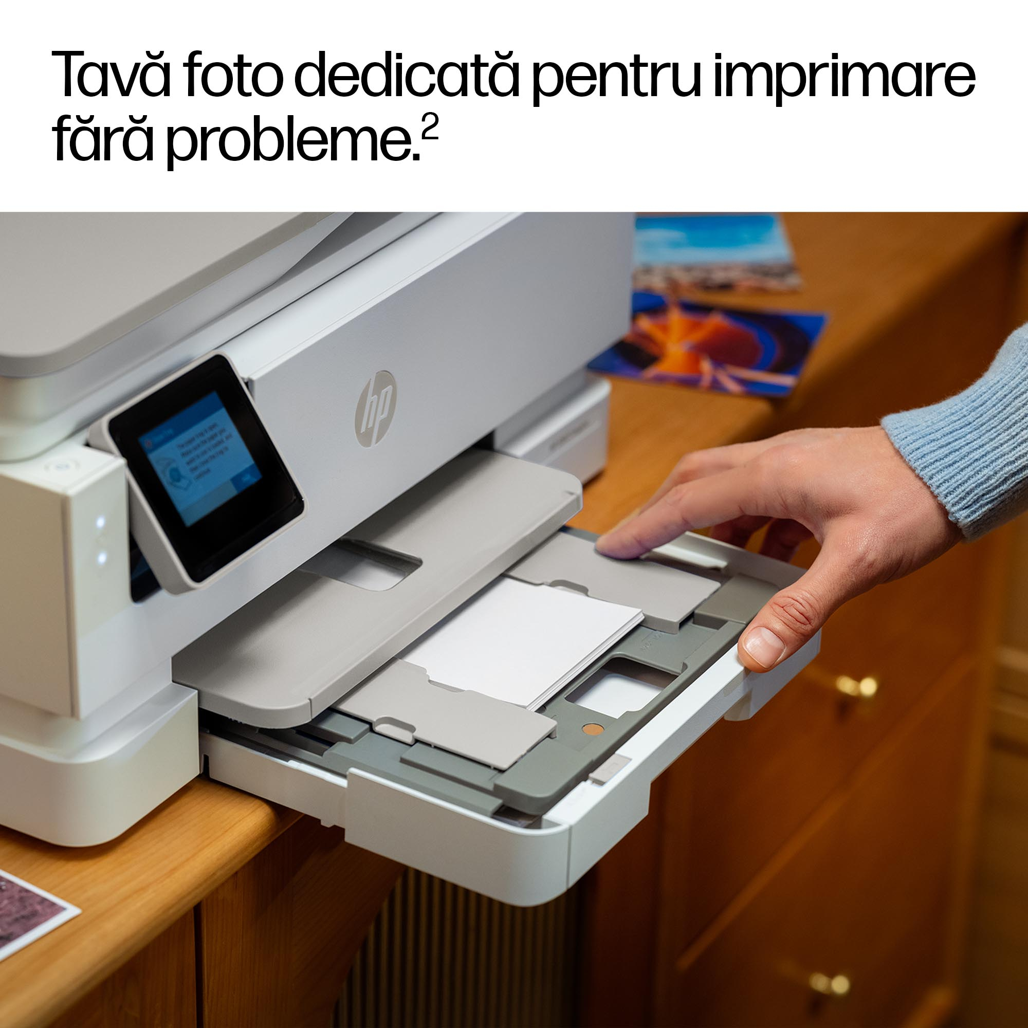 Multifunctional InkJet Color HP, ENVY PHOTO 7930, A4, Functii: Impr.|Scan.|Cop., Vit.Print. 15ppm, Conectivitate:USB|WIFI, Duplex:Da, ADF:ADF(incl.TV 8lei) "B63K5B" - imagine 9