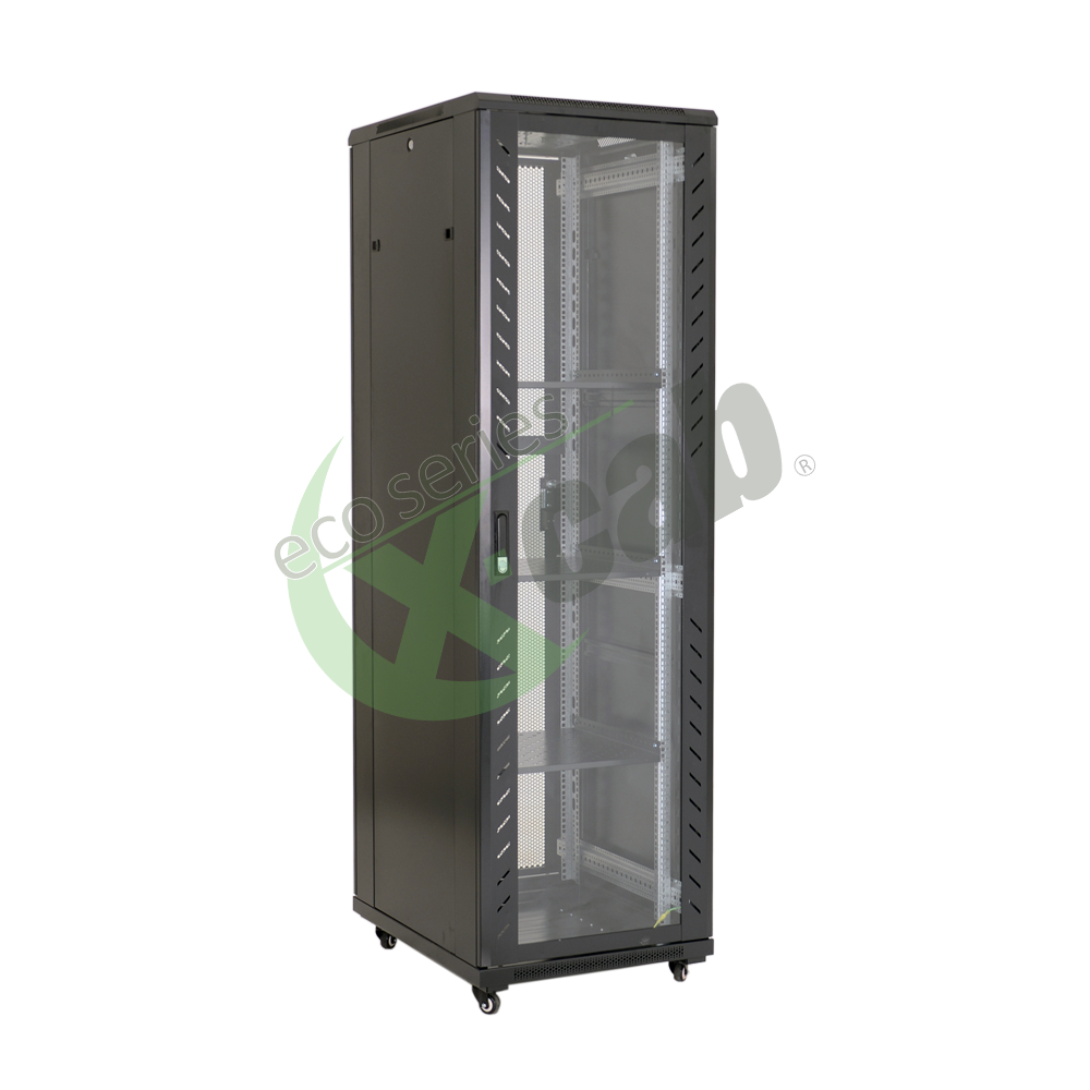 Cabinet metalic de podea 19", tip rack stand alone, 42U 600x800 mm, Eco Xcab AS "AS6842.9004"