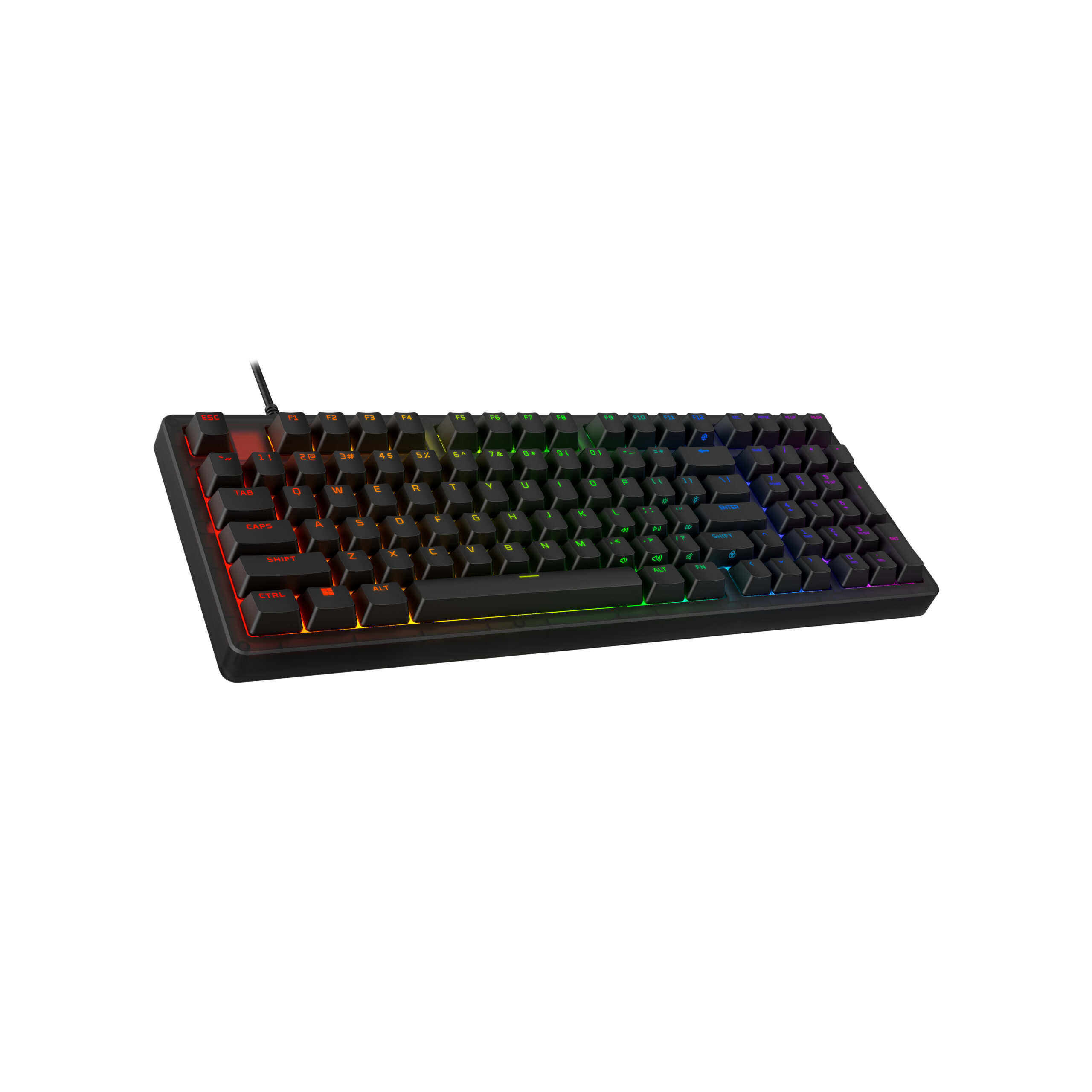 Tastatura HP HyperX Origins 21800, negru"B4QS4AA" - imagine 2