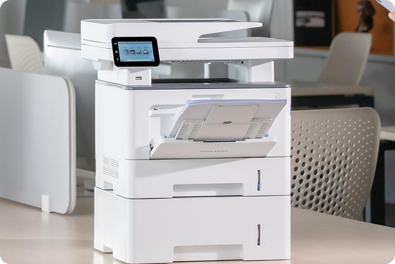 Multifunctional Laser Mono Pantum BM5110ADW, A4, Functii: Impr.|Scan.|Cop., Viteza de Printare Monocrom: 60ppm, Viteza de printare color: , Conectivitate:USB|WIFI|RET, Duplex:Da, ADF:Nu(incl.TV 11lei) "BM5110ADW"