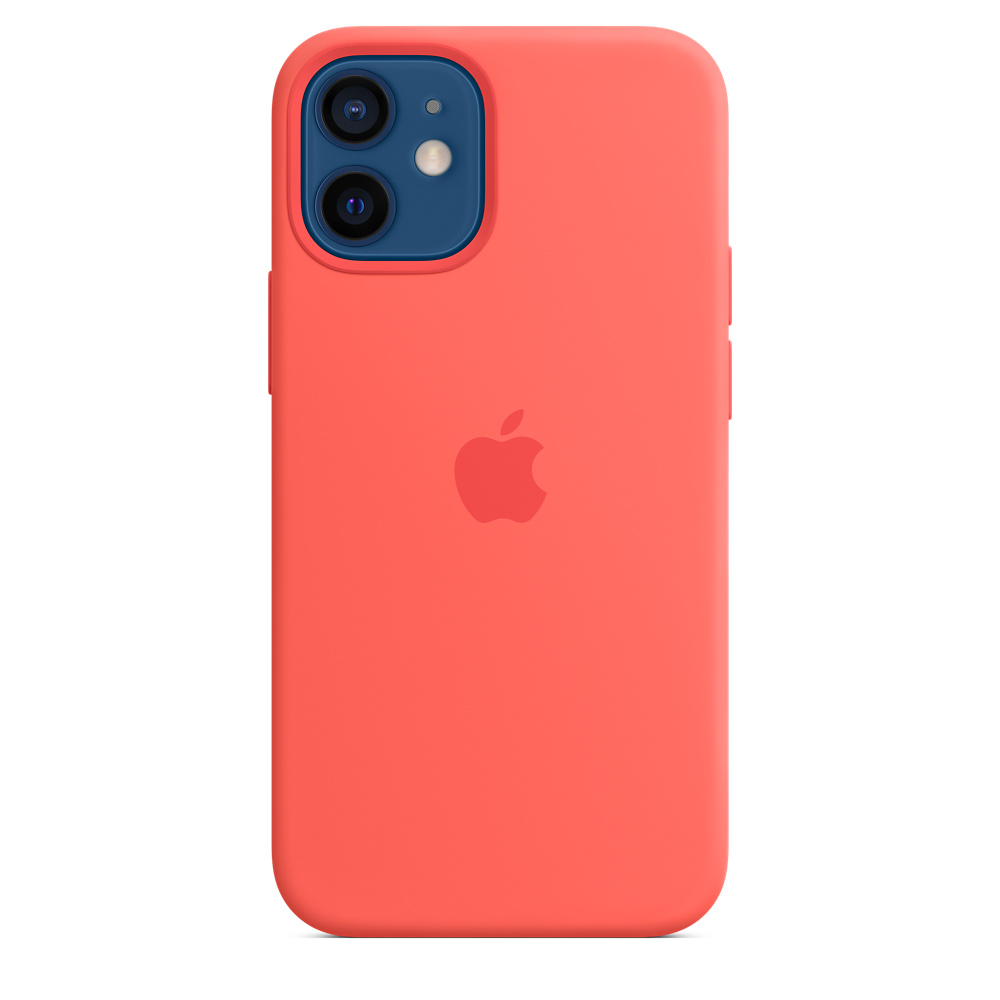 HUSA Smartphone Apple, pt iPhone 12 mini, tip back cover (protectie spate) cu MagSafe, silicon, MagSafe, roz, "mhkp3zm/a"