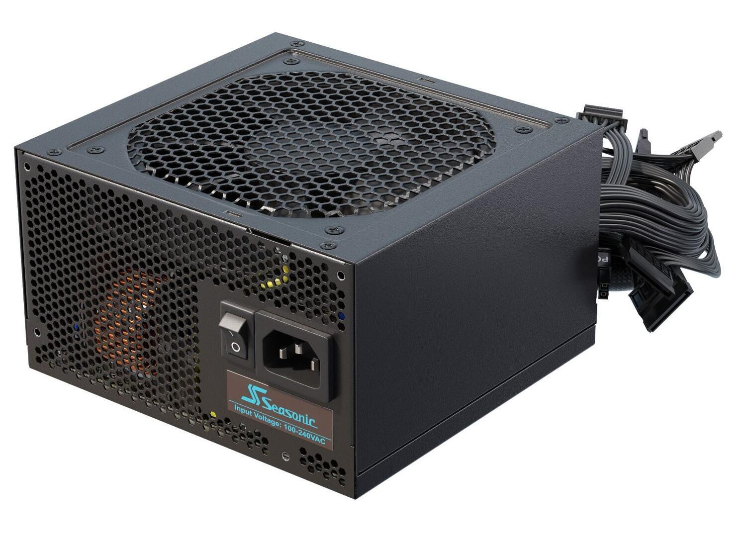 Sursa Seasonic G12 GC-750 80+ Gold, Cabluri fixe, 750W, Negru "G12 GC-750" (timbru verde 2 lei)