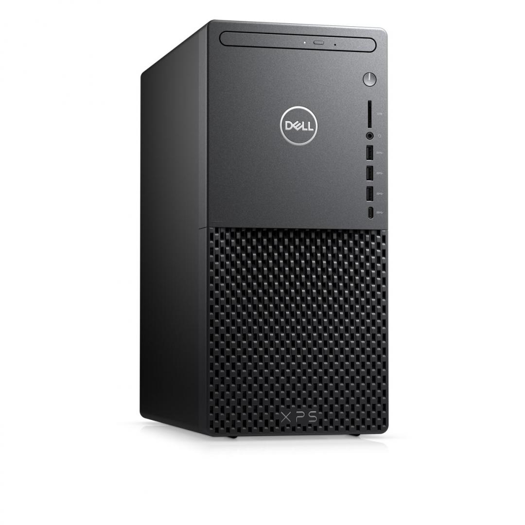 DESKTOP DELL, "XPS 8940" Middle Tower, CPU i7-11700, nVidia GeForce RTX 3060 Ti, memorie 16 GB, SSD 512 GB, tastatura si mouse, Windows 11 Pro, "XPS8940I7165121RWP" (timbru verde 7 lei)