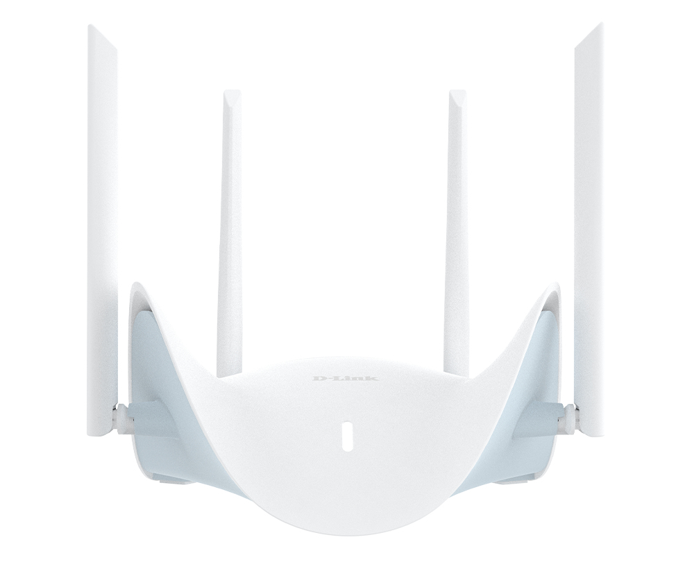 ROUTER D-Link BE3600 Wi-Fi 7, 1 x 2.5-Gigabit Ethernet WAN/LAN, 3 x 2.5-Gigabit Ethernet LAN, 4 antene externe, dual band 2.4/5 GHz, Wi-Fi 7, alb "R36" (timbru verde 2 lei)