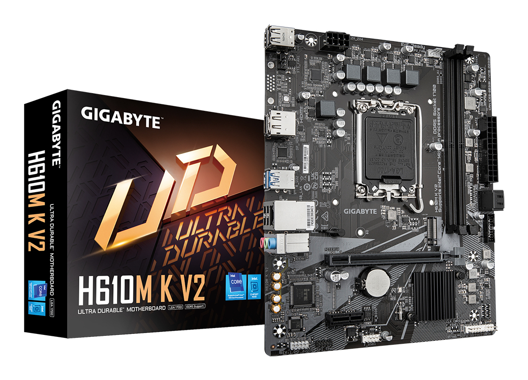 MB GIGABYTE H610M K V2 LGA1700 DDR5 "H610M K V2"