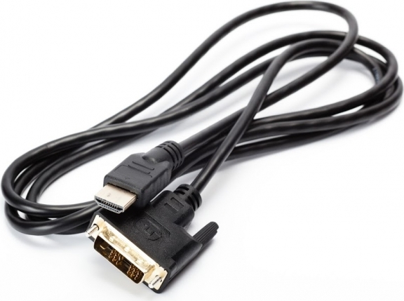 CABLU video SPACER, adaptor HDMI (T) la DVI-D SL (T), 1.8m, negru, "SPC-HDMI-DVI-6" 44503087 (timbru verde 0.8 lei)