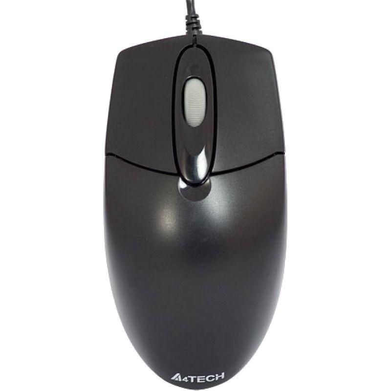 MOUSE A4tech, PC sau NB, cu fir, USB, optic, 1200 dpi, butoane/scroll 3/1, , negru, "OP-720-B-UP" (timbru verde 0.18 lei)