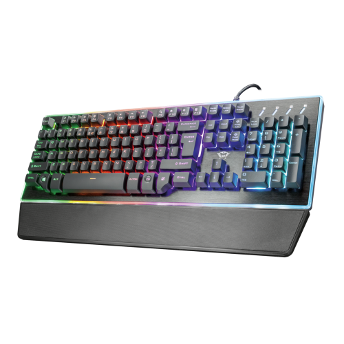 TASTATURI Trust - gaming GXT 860 THURA SEMI-MECHANICAL KEYBOARD "21839" (timbru verde 0.8 lei)