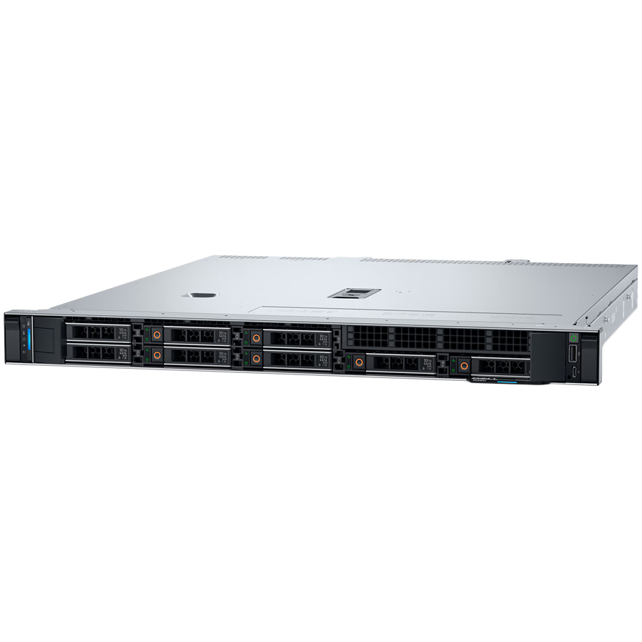 Dell PowerEdge R360 Rack Server,Intel Xeon E-2456 3.3GHz,32GB UDIMM 4800MT/s,960GB SSD SATA ,Dual Hot-Plug Power Supply(1+1)700W Ti,3Yr "PER360FLEXI1_2456_32GB_960GB_2.5-05" (timbru verde 7 lei)