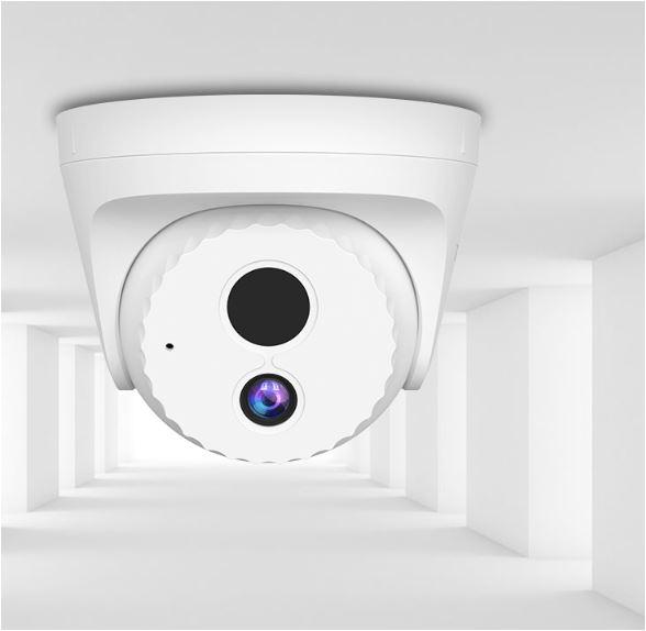 CAMERA IP Tenda, dome pt. interior | exterior, dist. IR 30 m, tip lentila fixa 4 mm, 4 Mpx, microfon, "IC7-LRS-4" (timbru verde 0.8 lei)