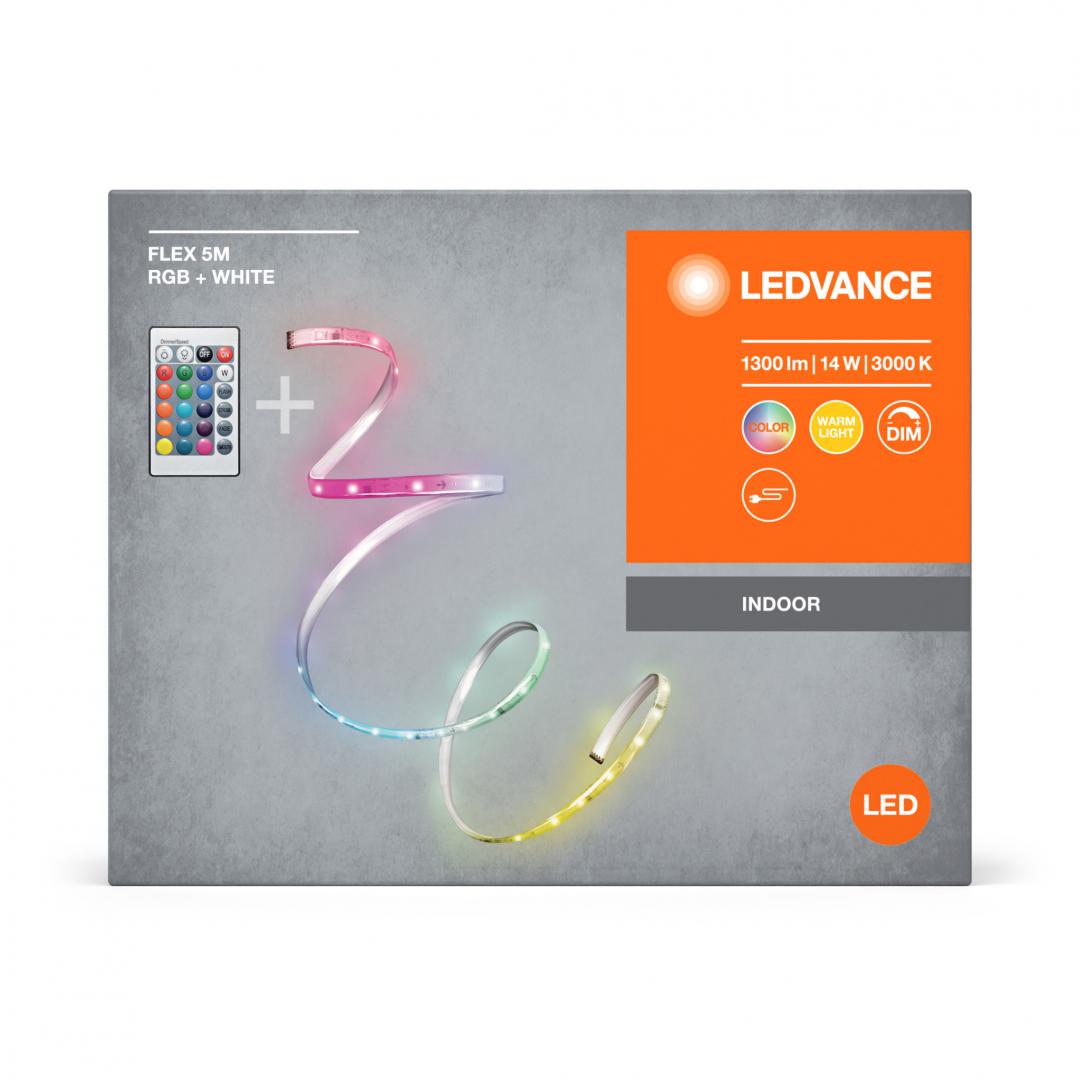 FLEX 5M RGB 830 RC LEDV "000004099854095443" (timbru verde 0.45 lei)