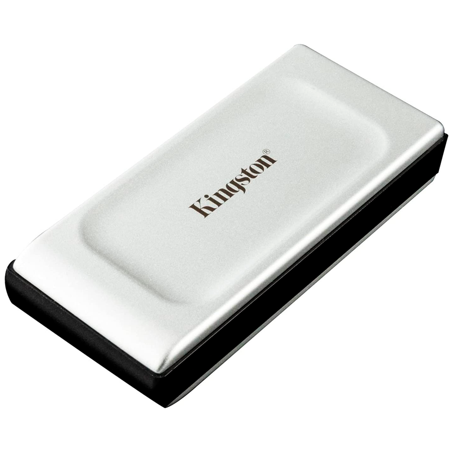 SSD. extern KINGSTON XS2000, 2TB, USB 3.2 Type-C, R/W: 2000/2000 MB/s, argintiu, "SXS2000/2000G" (timbru verde 0.18 lei)