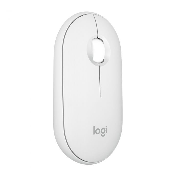 LOGITECH Pebble Mouse 2 M350s - TONAL WHITE - BT - N/A - EMEA-808 - DONGLELESS "910-007013" (timbru verde 0.18 lei)