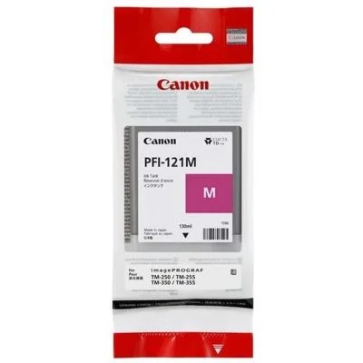 Cartus Cerneala Original Canon Magenta, PFI-121M, pentru ,IPF M-255|TM-350|TM-355, , (timbru verde 1.2 lei)"CF6267C001AA"