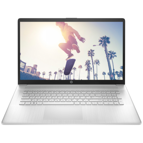 HP Laptop 17-cn2011nq Intel Core i5-1235U 17.3inch FHD AG 16GB DDR4 1TB 5400RPM + 512GB PCIe MX550 2GB FreeDOS Natural silver "6M2H5EA#AKE" ((timbru verde 3.5 lei)
