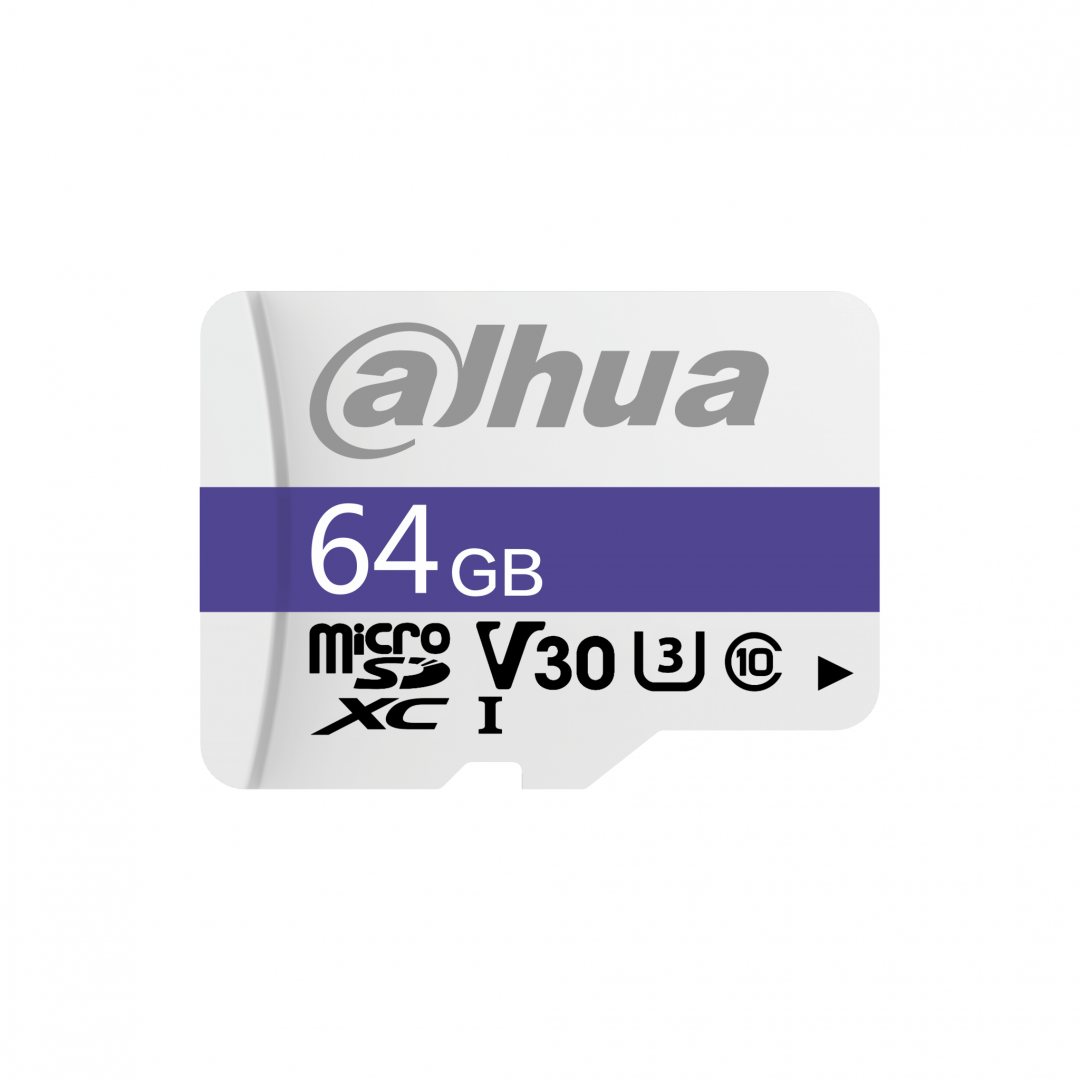 DA MICROSD 64GB DHI-TF-C100/64GB, "DHI-TF-C100/64GB" (timbru verde 0.03 lei)